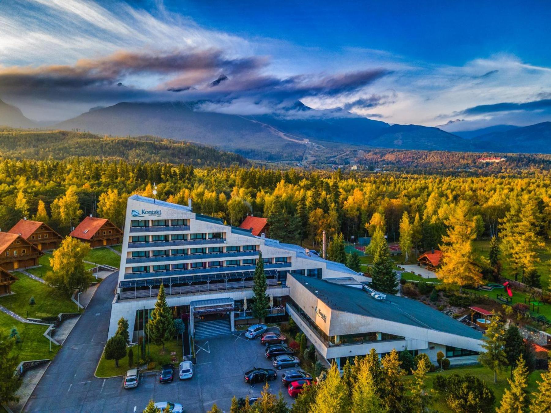 Kontakt Wellness Hotel Tatranská Lomnica Esterno foto