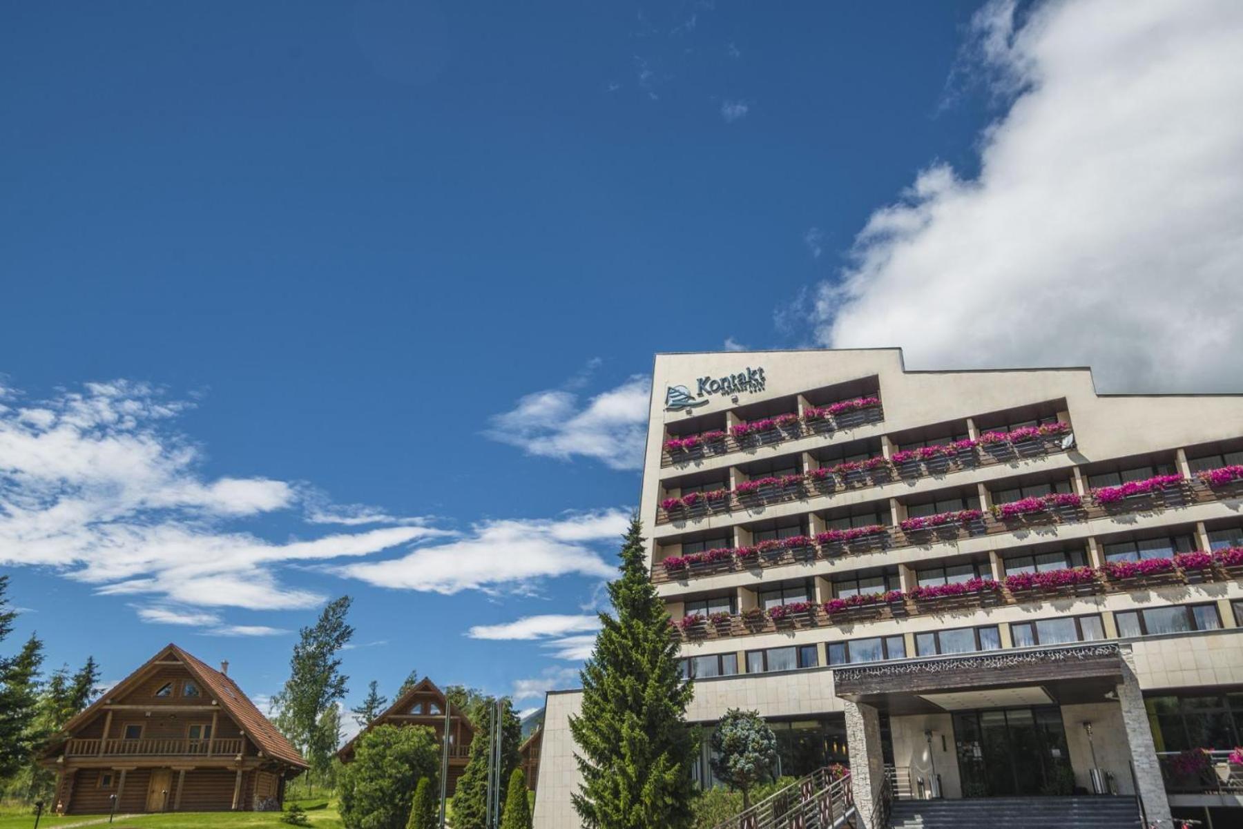 Kontakt Wellness Hotel Tatranská Lomnica Esterno foto